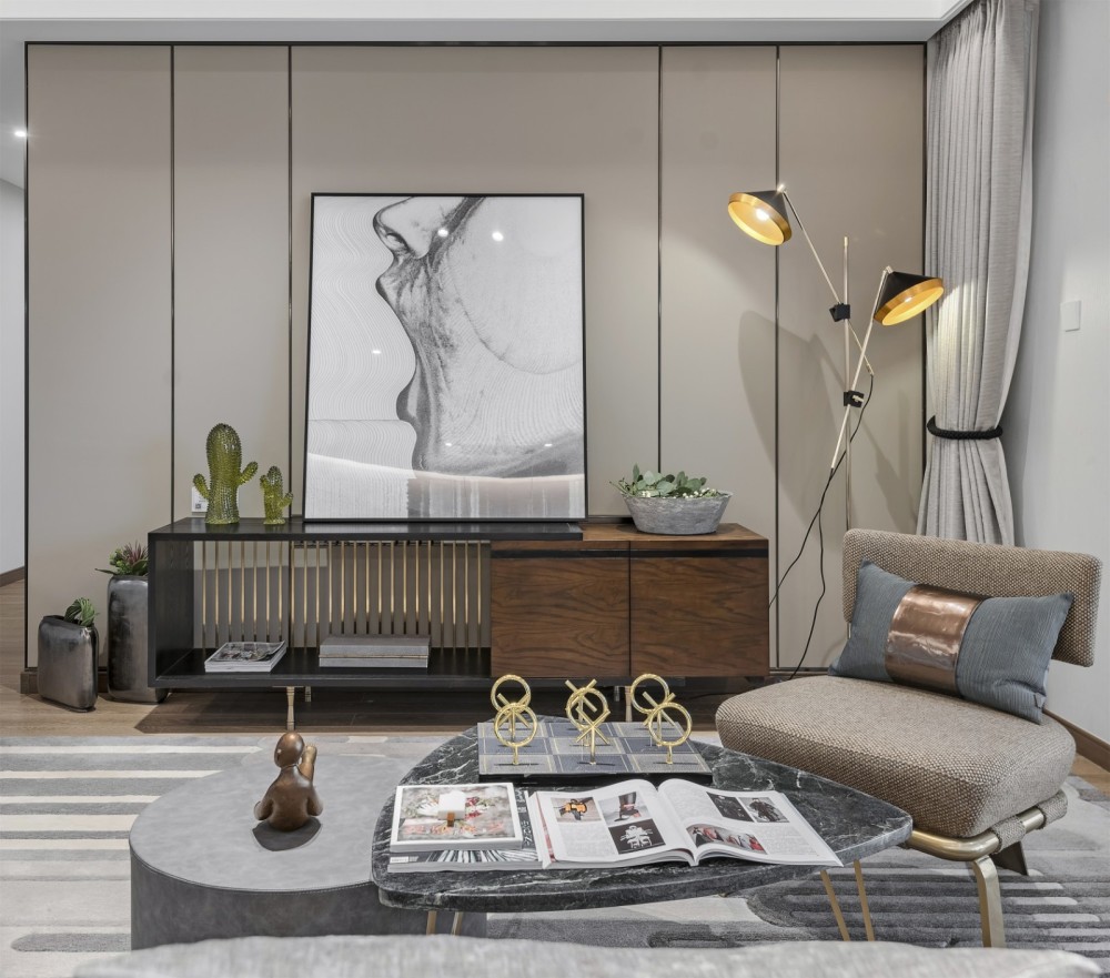 現(xiàn)代簡約風格室內(nèi)設計家裝案例-客廳電視背景墻 現(xiàn)代簡約風格室內(nèi)設計家裝案例-客廳電視背景墻