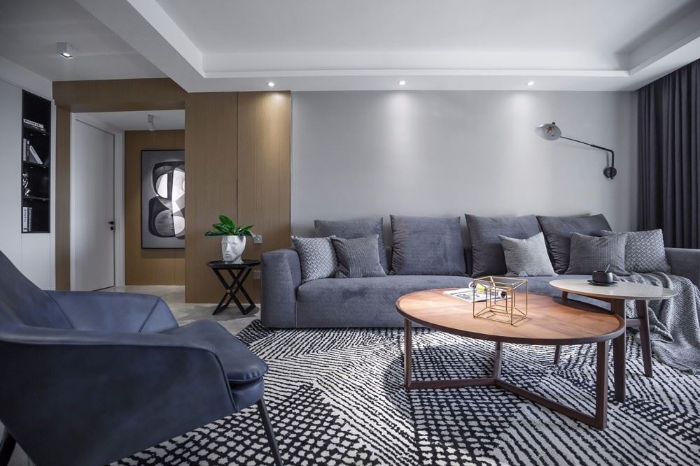 佛山市招商曦岸現(xiàn)代簡(jiǎn)約風(fēng)格三居室裝修案例