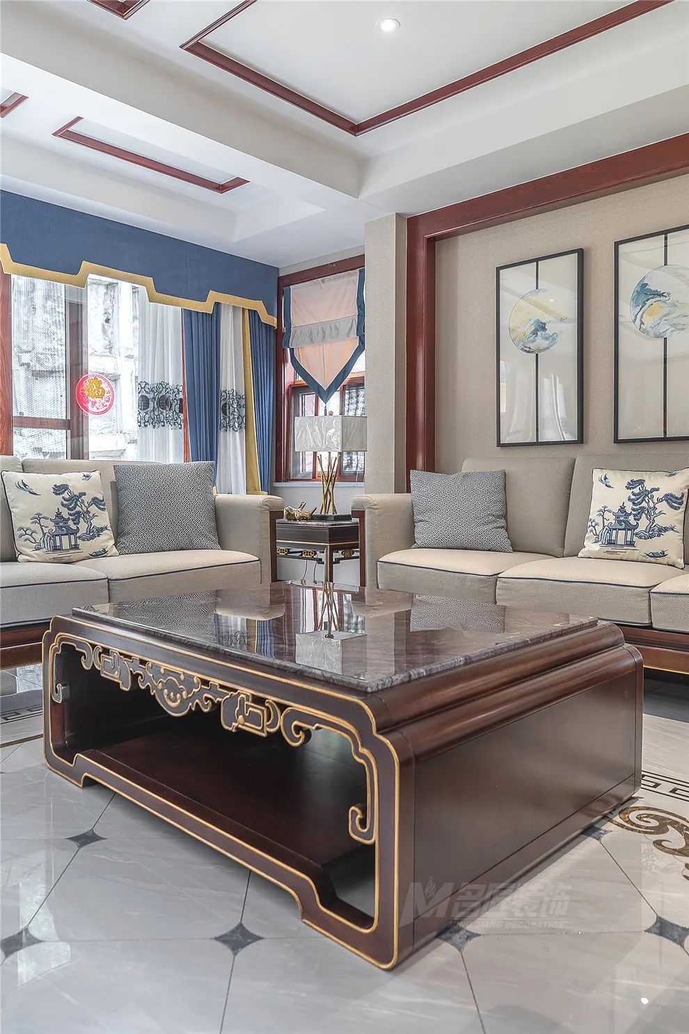 別墅大宅裝修設計-客廳沙發(fā) 別墅大宅裝修設計-客廳沙發(fā)