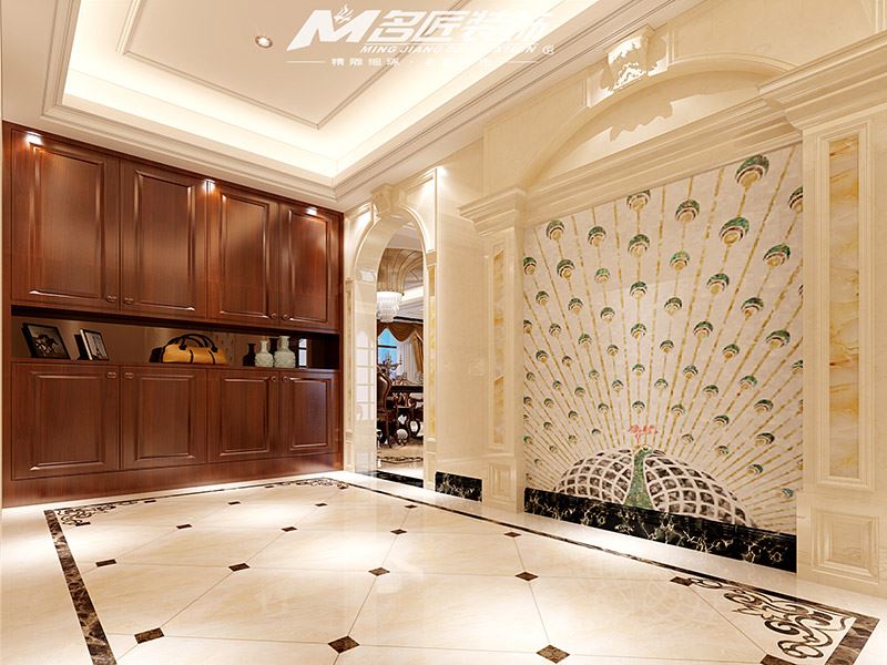 揭陽(yáng)市博雅苑B區(qū)歐式風(fēng)格四居室裝修案例