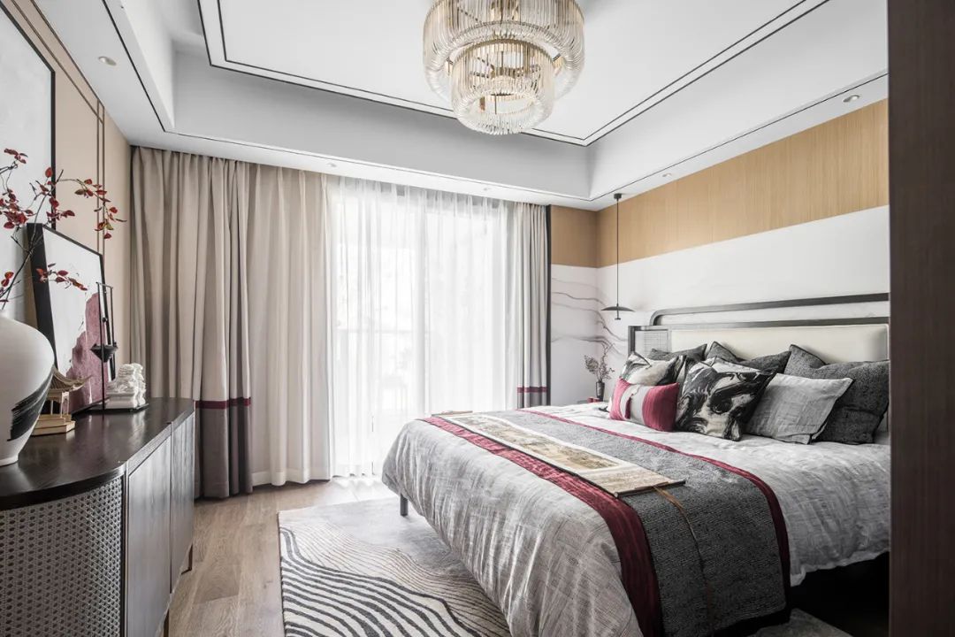 新中式風格室內(nèi)設(shè)計家裝案例-客臥 新中式風格室內(nèi)設(shè)計家裝案例-客臥