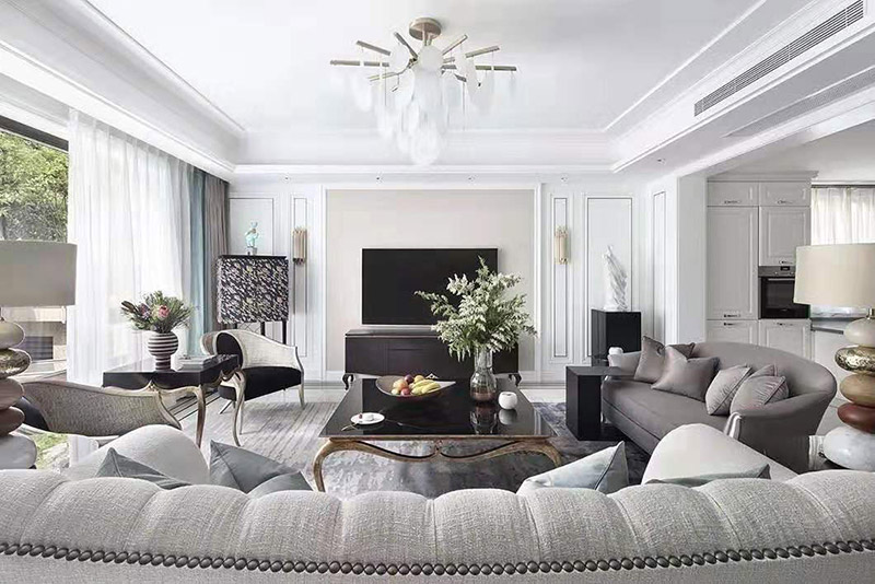 現(xiàn)代簡(jiǎn)歐風(fēng)格室內(nèi)裝修效果圖-英溪桃源平層125平米-電視區(qū)域 現(xiàn)代簡(jiǎn)歐風(fēng)格室內(nèi)裝修效果圖-英溪桃源平層125平米-電視區(qū)域