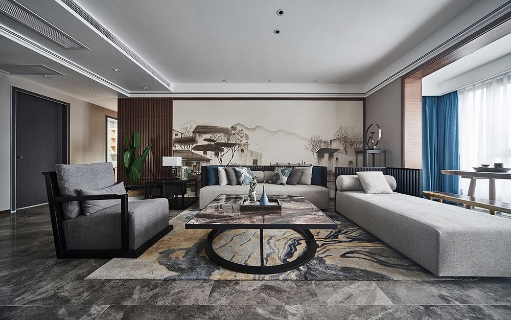 佛山市泰豐千璽灣現(xiàn)代簡約風格三居室裝修案例