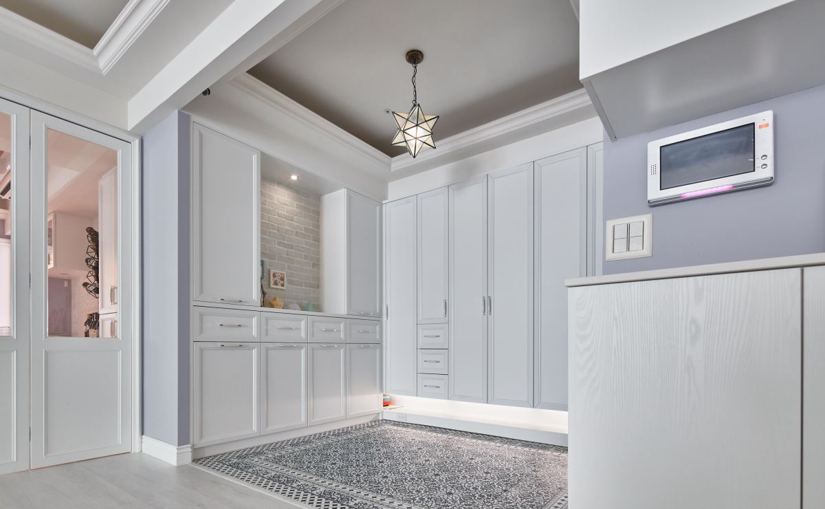 現(xiàn)代美式風(fēng)格家裝設(shè)計室內(nèi)裝修效果圖-玄關(guān) 現(xiàn)代美式風(fēng)格家裝設(shè)計室內(nèi)裝修效果圖-玄關(guān)