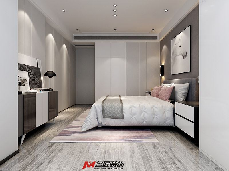 臺州市濱海灣花苑現(xiàn)代簡約風(fēng)格三居室裝修案例