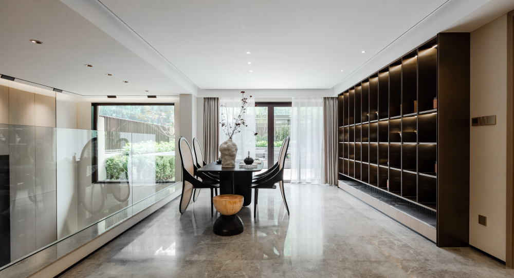 現(xiàn)代簡約風(fēng)格別墅設(shè)計(jì)家裝案例-茶室 現(xiàn)代簡約風(fēng)格別墅設(shè)計(jì)家裝案例-茶室