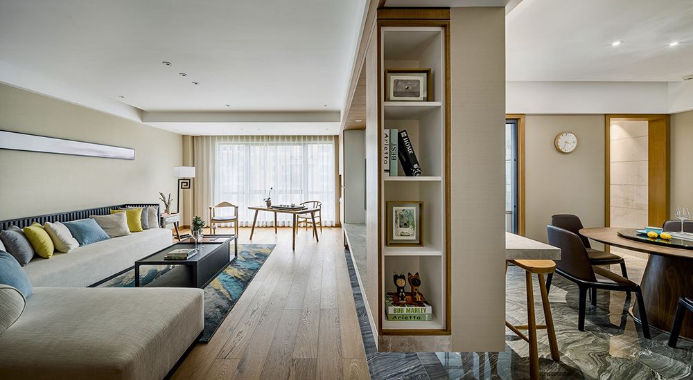 佛山市旭輝江山現(xiàn)代簡(jiǎn)約風(fēng)格三居室裝修案例