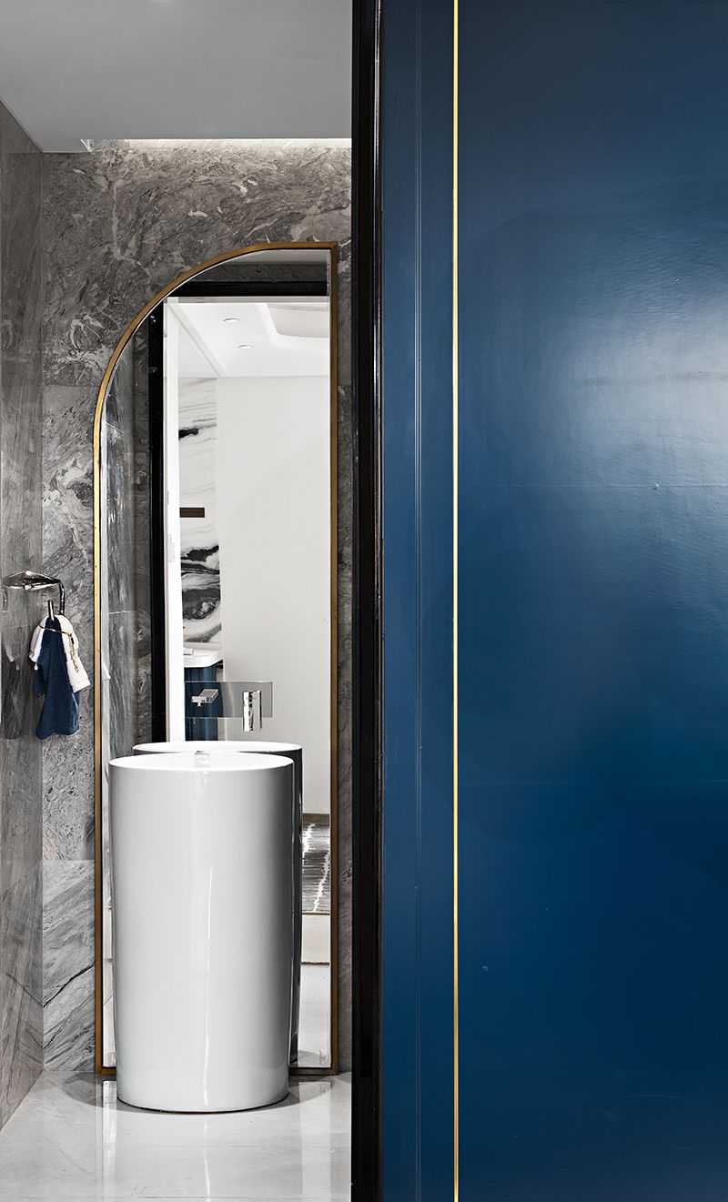 都市輕奢風格室內(nèi)裝修-衛(wèi)生間