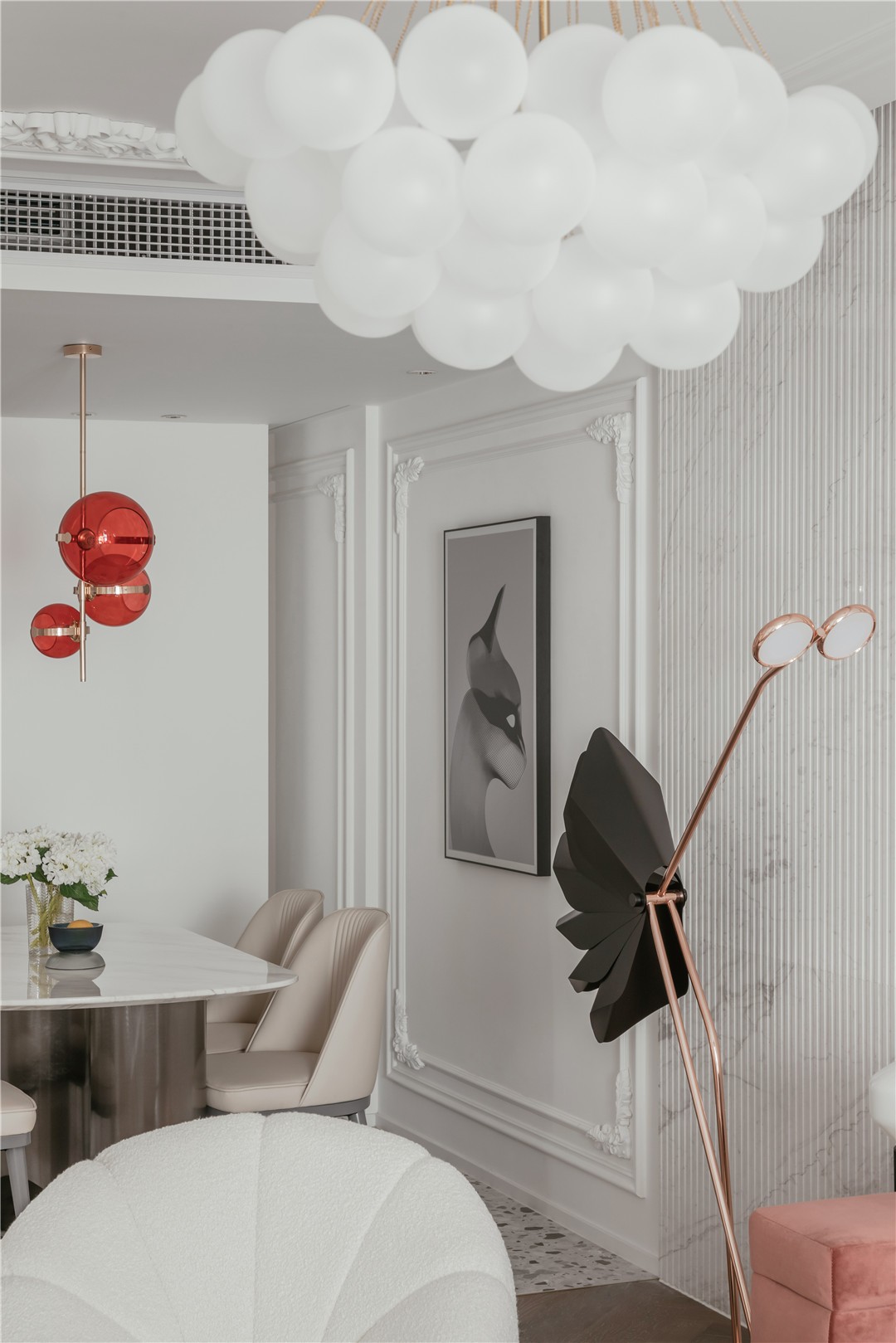 現(xiàn)代輕奢風(fēng)格室內(nèi)家裝案例效果圖-餐桌椅 現(xiàn)代輕奢風(fēng)格室內(nèi)家裝案例效果圖-餐桌椅