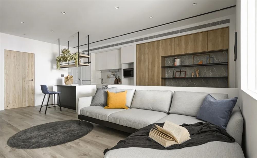 湛江市萬豪世家北歐風(fēng)格三居室裝修案例