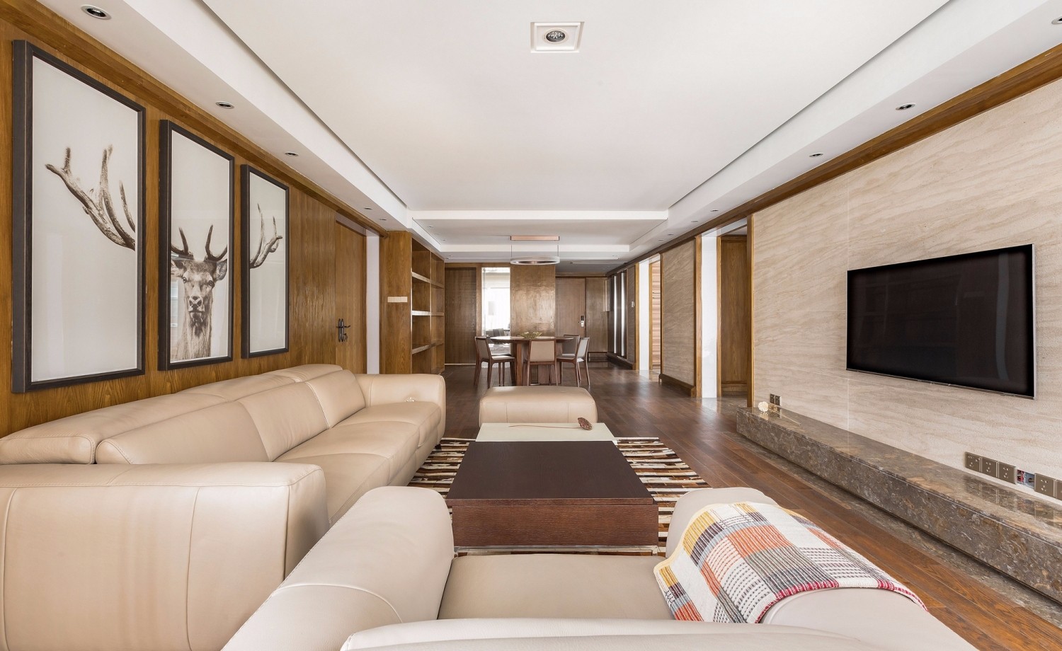 北歐原木風(fēng)格家裝設(shè)計室內(nèi)裝修效果圖-客廳 北歐原木風(fēng)格家裝設(shè)計室內(nèi)裝修效果圖-客廳