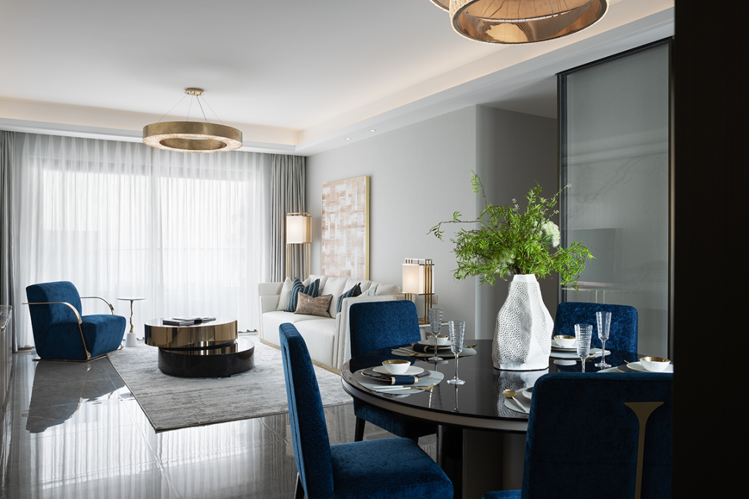 現(xiàn)代簡約風格室內設計家裝案例-客餐廳 現(xiàn)代簡約風格室內設計家裝案例-客餐廳