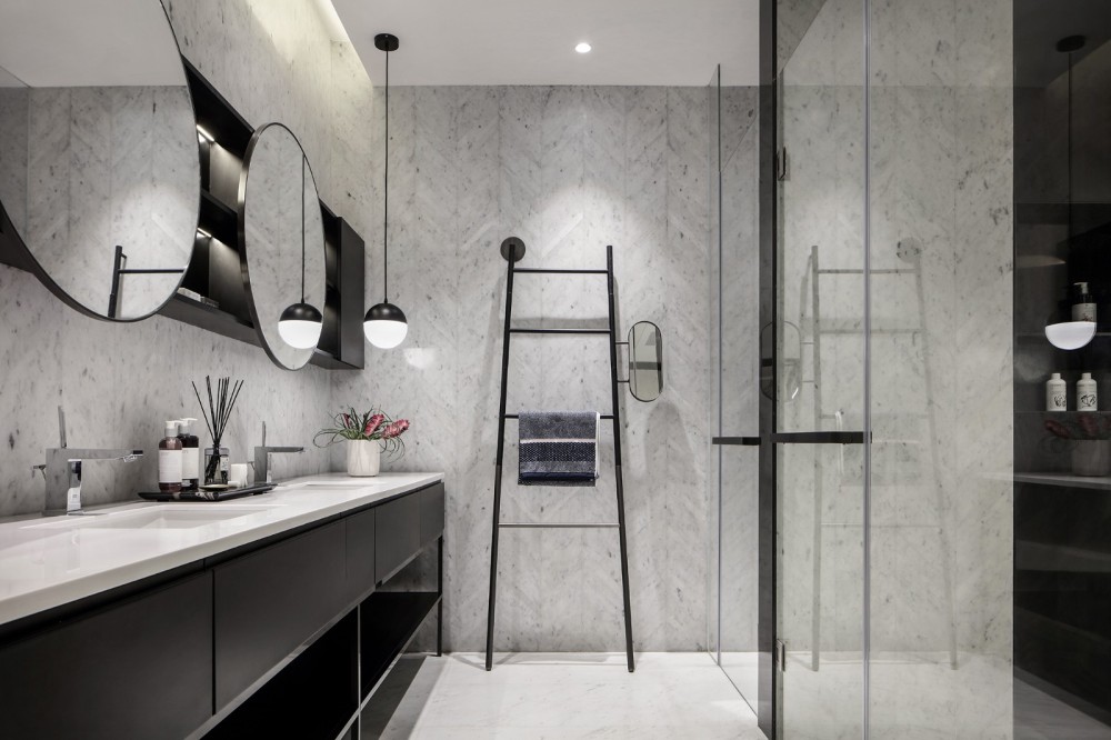 簡約黑白灰風(fēng)格室內(nèi)設(shè)計家裝案例-衛(wèi)生間 簡約黑白灰風(fēng)格室內(nèi)設(shè)計家裝案例-衛(wèi)生間