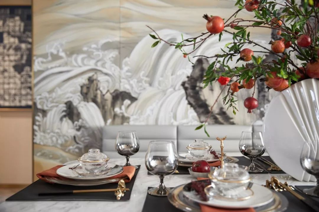 新中式風(fēng)格家裝設(shè)計(jì)室內(nèi)裝修效果圖-餐廳 新中式風(fēng)格家裝設(shè)計(jì)室內(nèi)裝修效果圖-餐廳