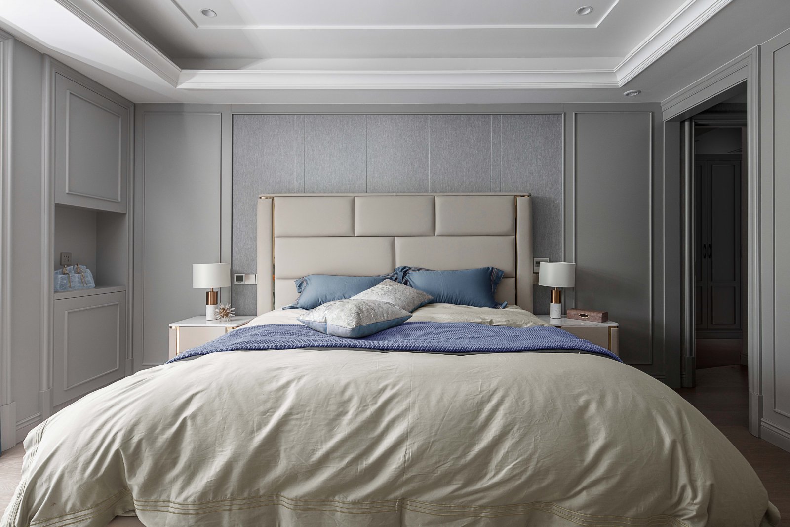 裝修案例輕奢風(fēng)格室內(nèi)裝修效果圖-主臥 裝修案例輕奢風(fēng)格室內(nèi)裝修效果圖-主臥