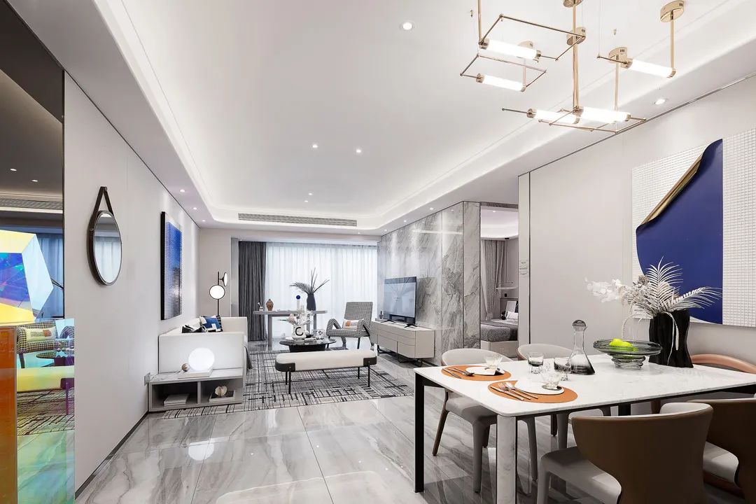 現(xiàn)代簡約風格室內(nèi)設計家裝案例-餐廳 現(xiàn)代簡約風格室內(nèi)設計家裝案例-餐廳