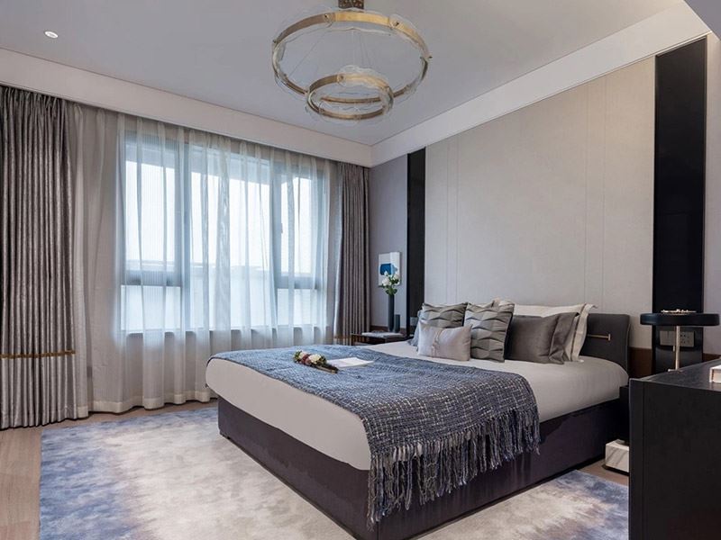 河源市新河灣現(xiàn)代簡約風(fēng)格三居室裝修案例