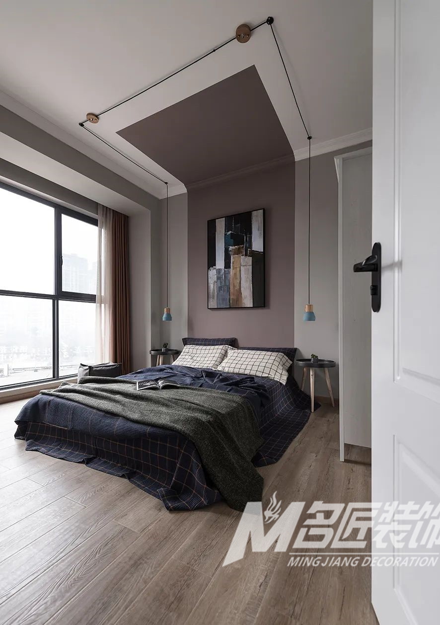 裝修案例復古工業(yè)風格室內(nèi)裝修效果圖-臥室 裝修案例復古工業(yè)風格室內(nèi)裝修效果圖-臥室