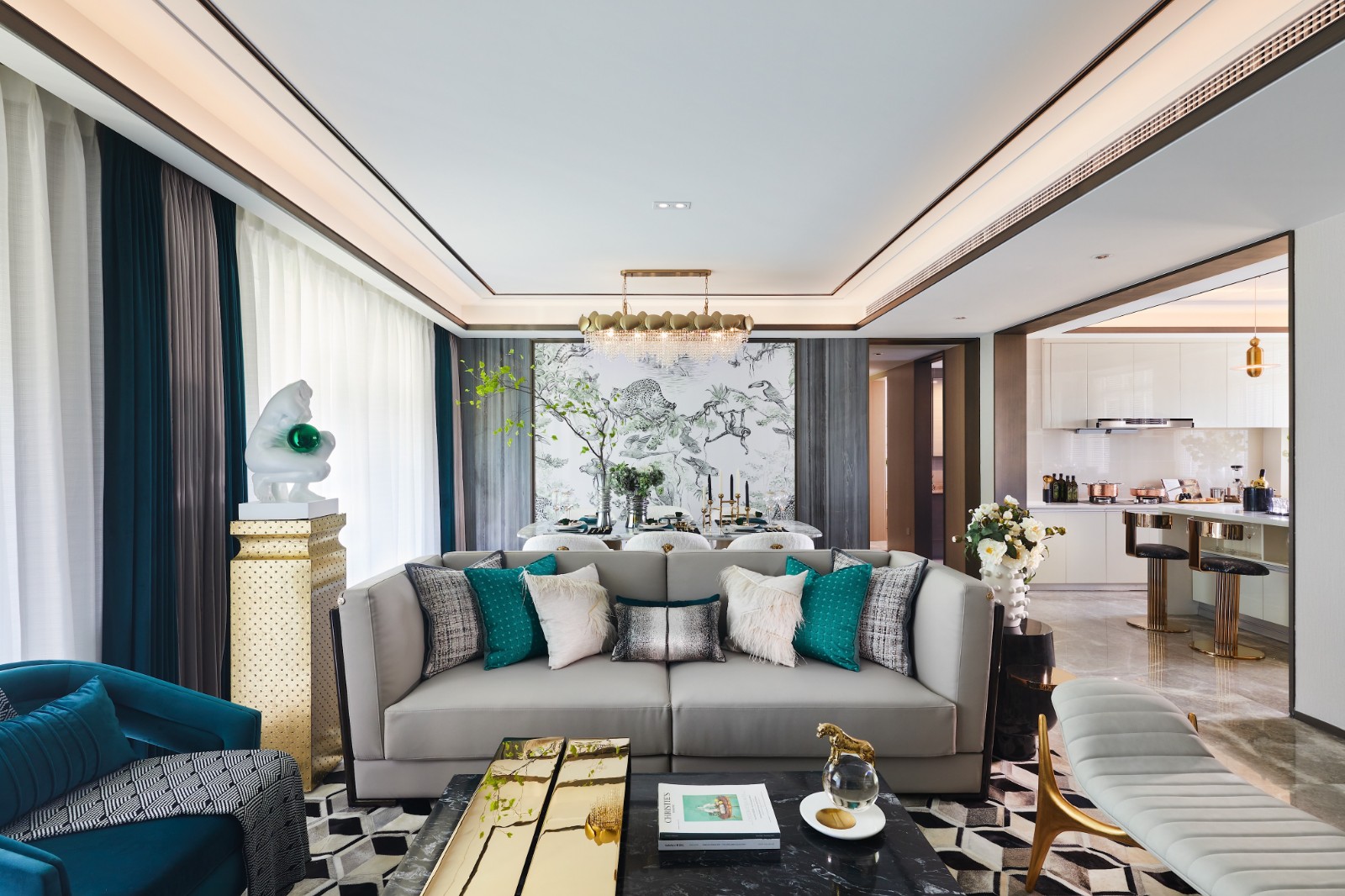 新中式風(fēng)格家裝設(shè)計室內(nèi)裝修效果圖-客廳 新中式風(fēng)格家裝設(shè)計室內(nèi)裝修效果圖-客廳