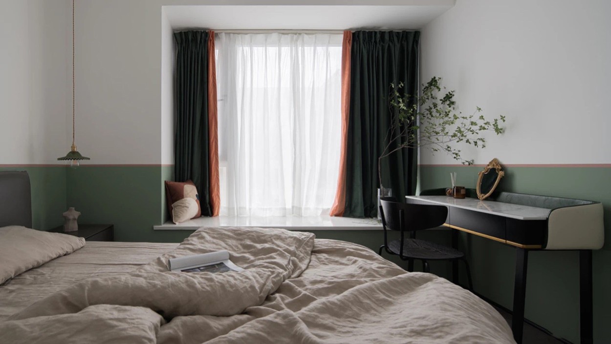 北歐混搭風(fēng)格家裝設(shè)計(jì)室內(nèi)裝修效果圖-主臥 北歐混搭風(fēng)格家裝設(shè)計(jì)室內(nèi)裝修效果圖-主臥