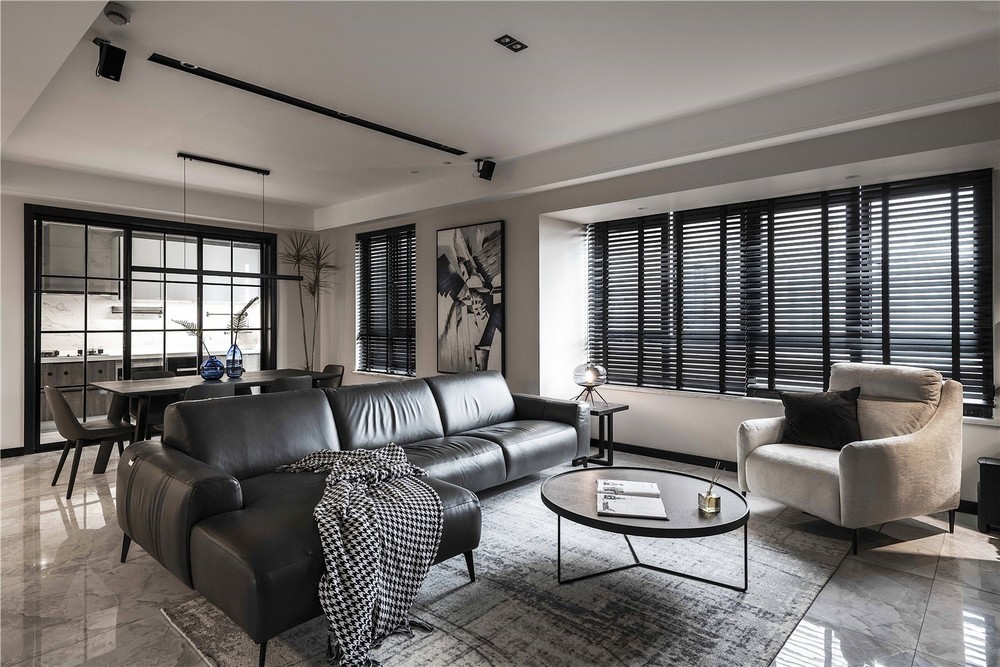 現(xiàn)代簡約風(fēng)格室內(nèi)家裝案例效果圖-客廳 現(xiàn)代簡約風(fēng)格室內(nèi)家裝案例效果圖-客廳