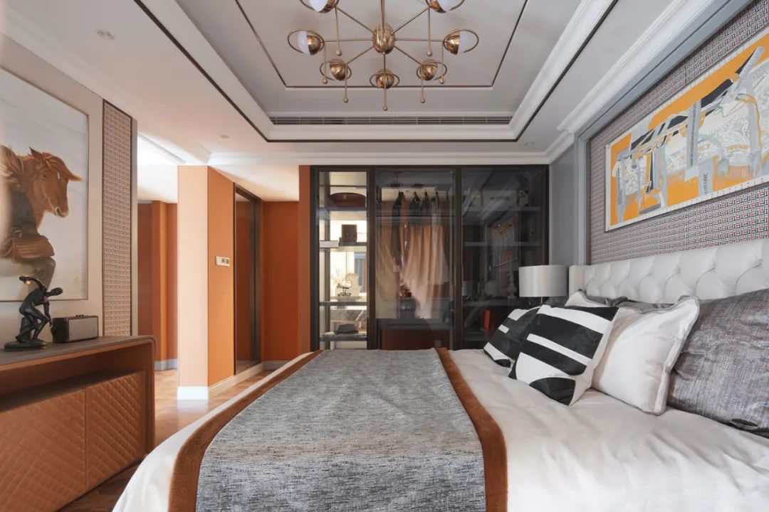 時尚輕奢風(fēng)格室內(nèi)設(shè)計家裝案例-主臥 時尚輕奢風(fēng)格室內(nèi)設(shè)計家裝案例-主臥