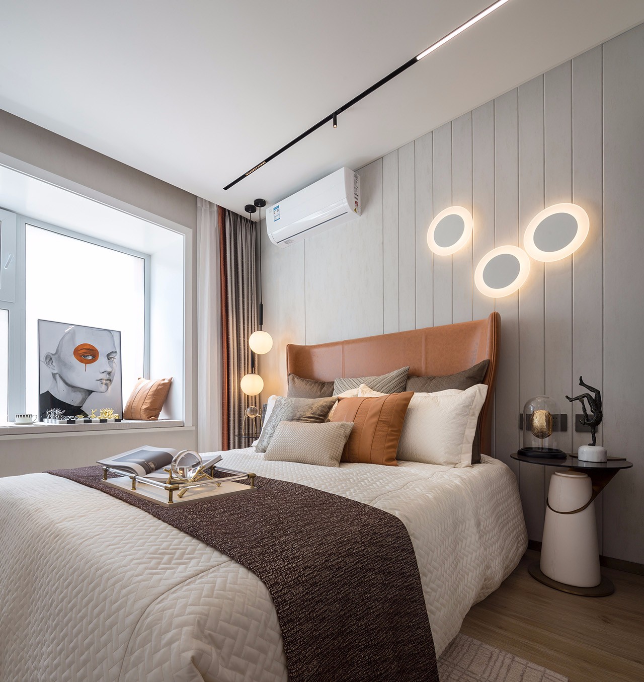 北歐風(fēng)格家裝設(shè)計(jì)室內(nèi)裝修效果圖-主臥 北歐風(fēng)格家裝設(shè)計(jì)室內(nèi)裝修效果圖-主臥