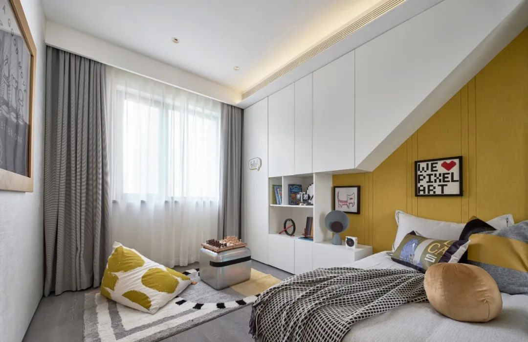 現(xiàn)代簡約風(fēng)格室內(nèi)設(shè)計(jì)家裝案例-兒童房 現(xiàn)代簡約風(fēng)格室內(nèi)設(shè)計(jì)家裝案例-兒童房