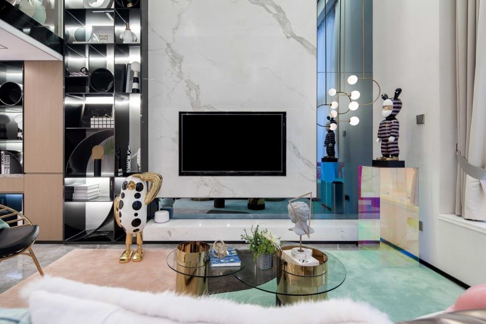 江門市百富園輕奢風(fēng)格復(fù)式裝修案例