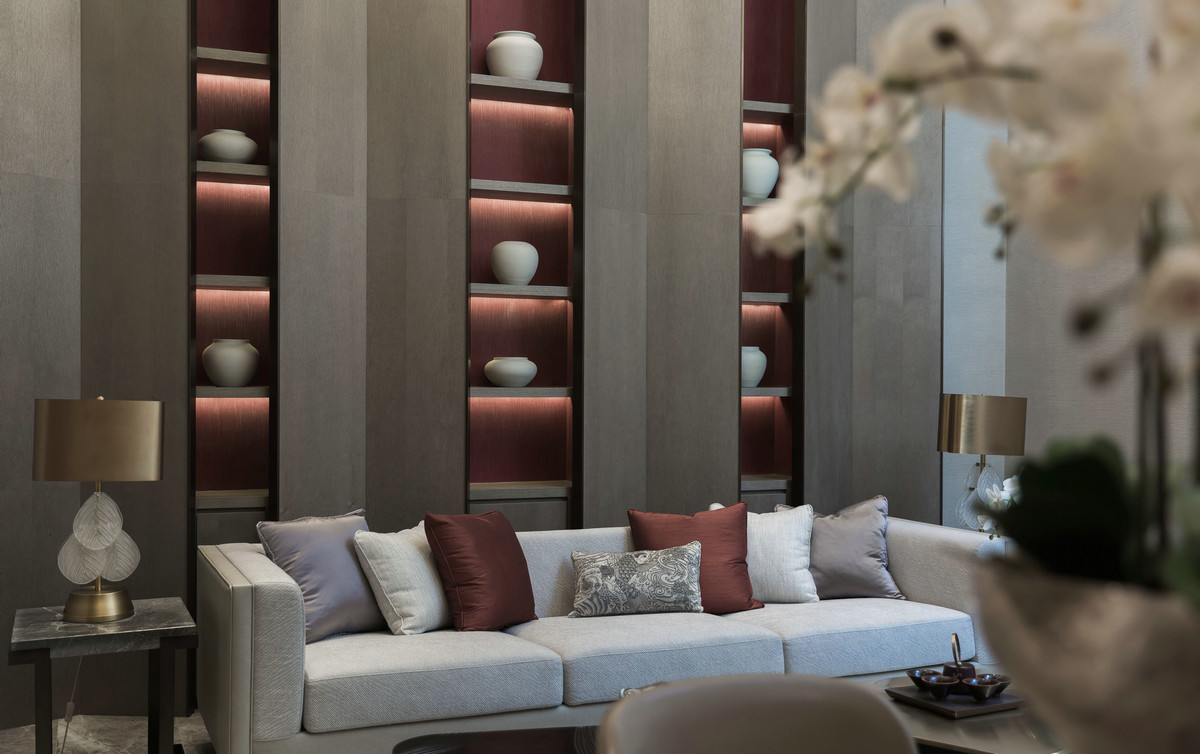 新中式風(fēng)格別墅室內(nèi)設(shè)計家裝案例-客廳 新中式風(fēng)格別墅室內(nèi)設(shè)計家裝案例-客廳