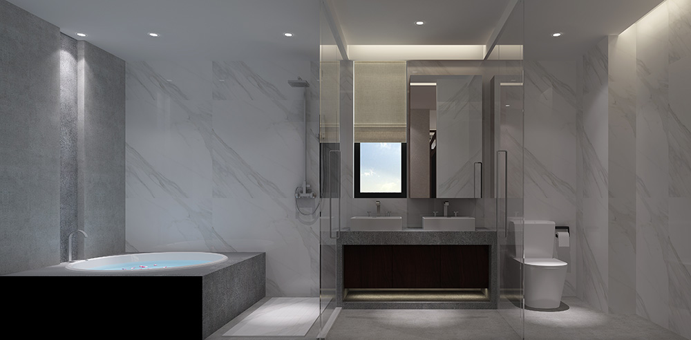 新中式風(fēng)格室內(nèi)裝修設(shè)計效果圖-雅頌流花君庭平層-室內(nèi)主衛(wèi)裝修設(shè)計 新中式風(fēng)格室內(nèi)裝修設(shè)計效果圖-雅頌流花君庭平層-室內(nèi)主衛(wèi)裝修設(shè)計