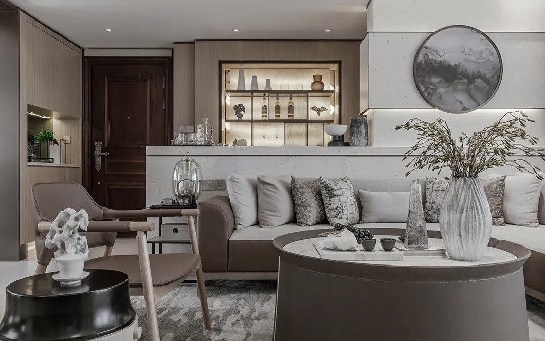 新中式風(fēng)格家裝設(shè)計(jì)室內(nèi)裝修效果圖-客廳 新中式風(fēng)格家裝設(shè)計(jì)室內(nèi)裝修效果圖-客廳