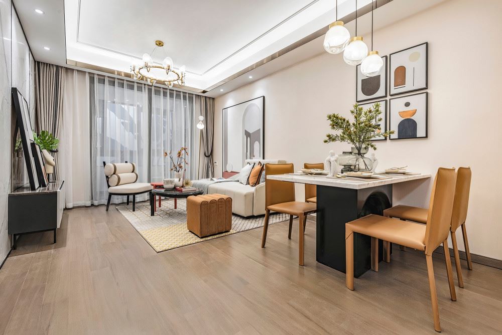 佛山市中建順控·云熙悅城現(xiàn)代簡約風(fēng)格三居室裝修案例