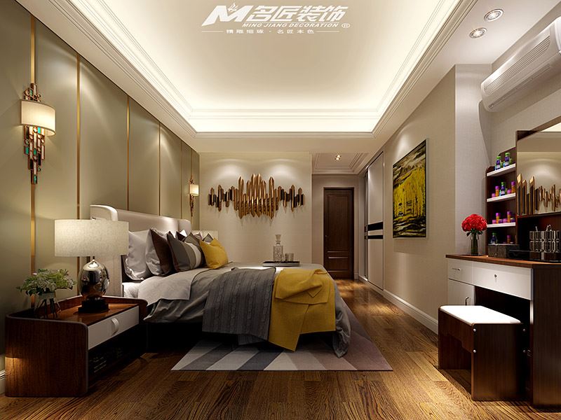 揭陽市言成盈凱華府歐式風(fēng)格三居室裝修案例