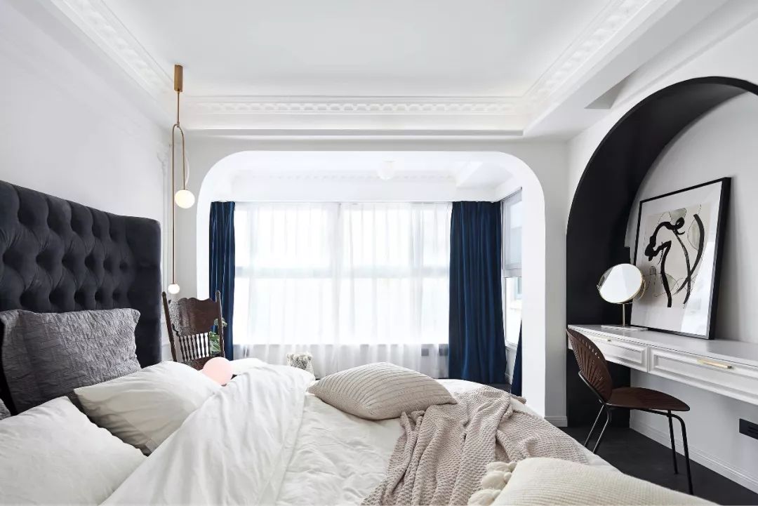 佛山裝修公司北歐風格室內裝修效果圖-臥室 佛山裝修公司北歐風格室內裝修效果圖-臥室