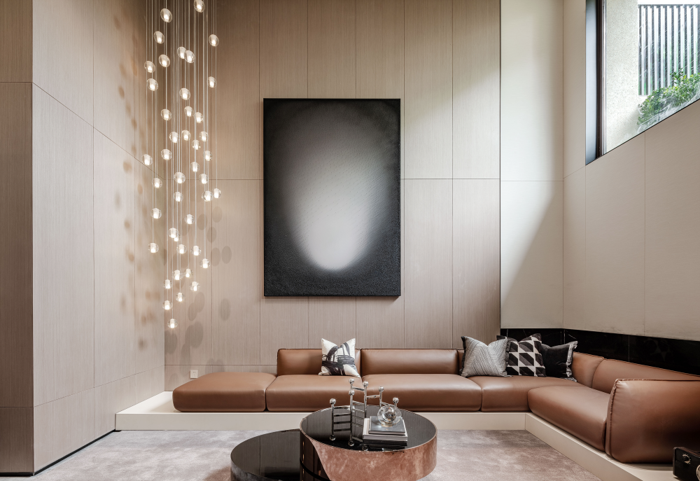 現(xiàn)代簡約風(fēng)格別墅設(shè)計(jì)家裝案例-客廳 現(xiàn)代簡約風(fēng)格別墅設(shè)計(jì)家裝案例-客廳