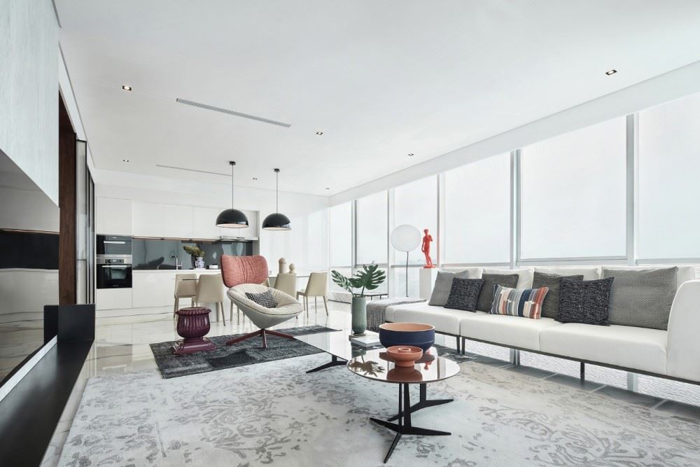 楚雄彝族自治州北浦嘉園現(xiàn)代簡(jiǎn)約風(fēng)格平層裝修案例