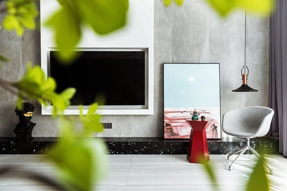 陽江市美侖廣場北歐風(fēng)格三居室裝修案例