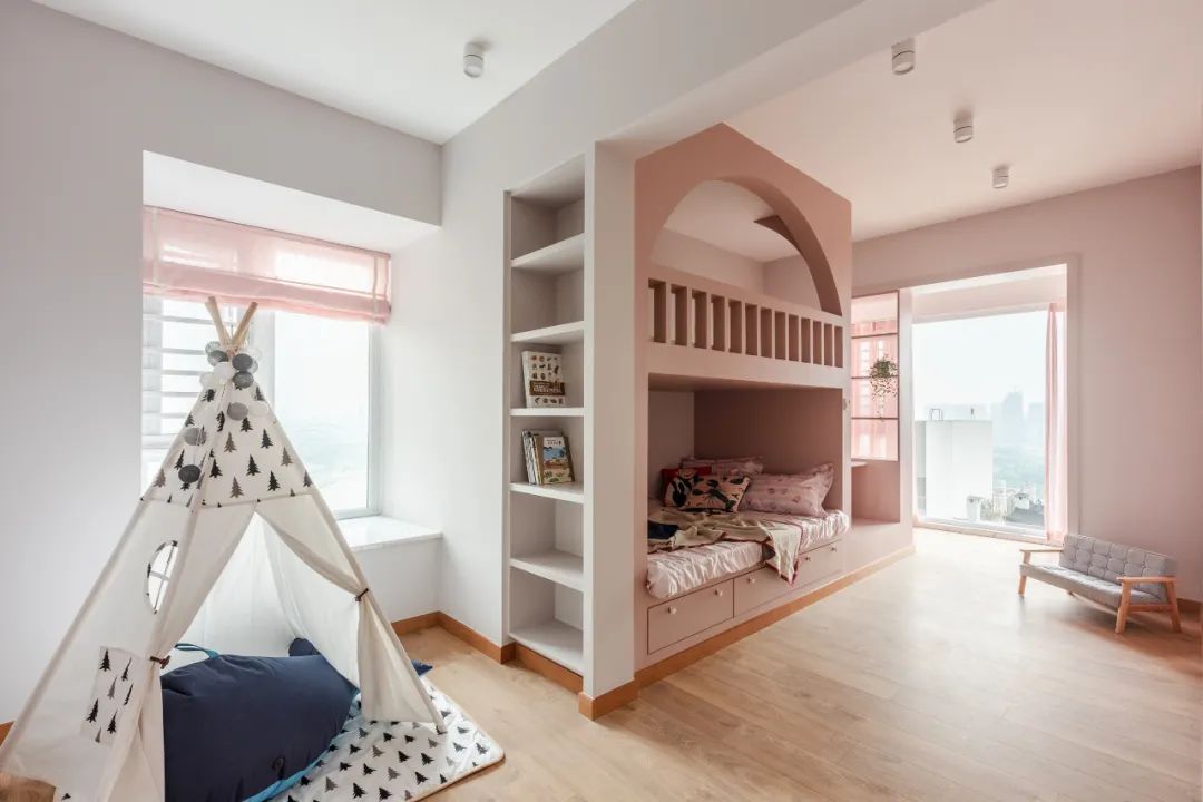 現(xiàn)代原木風(fēng)格室內(nèi)設(shè)計家裝案例-兒童房 現(xiàn)代原木風(fēng)格室內(nèi)設(shè)計家裝案例-兒童房