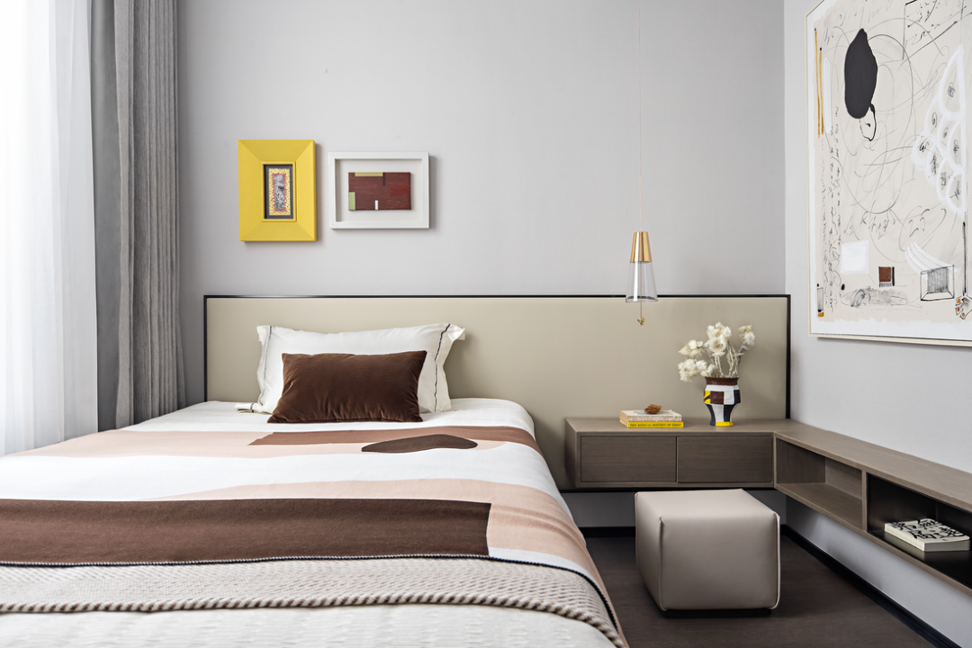 現(xiàn)代時尚摩登風(fēng)格室內(nèi)設(shè)計(jì)家裝案例-次臥 現(xiàn)代時尚摩登風(fēng)格室內(nèi)設(shè)計(jì)家裝案例-次臥