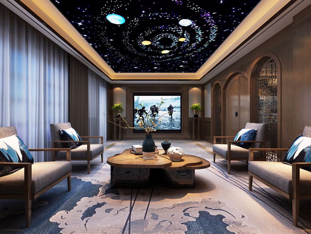 佛山市碧桂園南海悅城新中式風(fēng)格別墅裝修案例