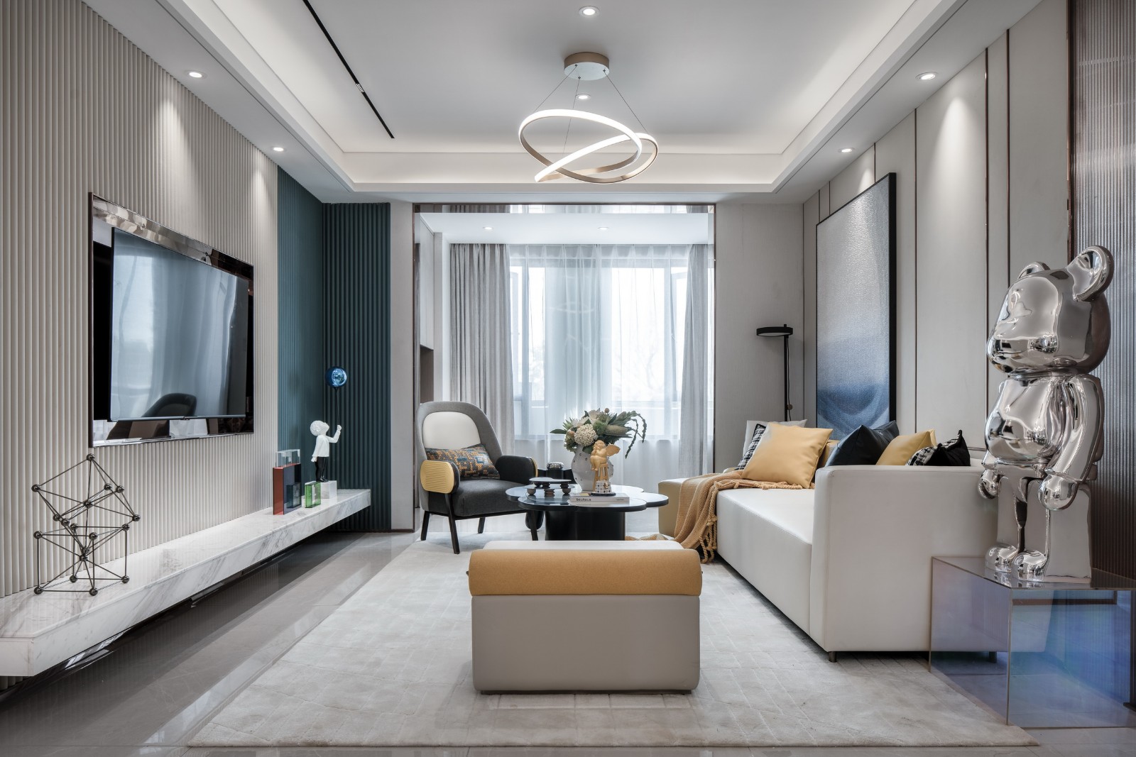 現(xiàn)代簡約風格室內(nèi)設(shè)計家裝案例-客廳 現(xiàn)代簡約風格室內(nèi)設(shè)計家裝案例-客廳