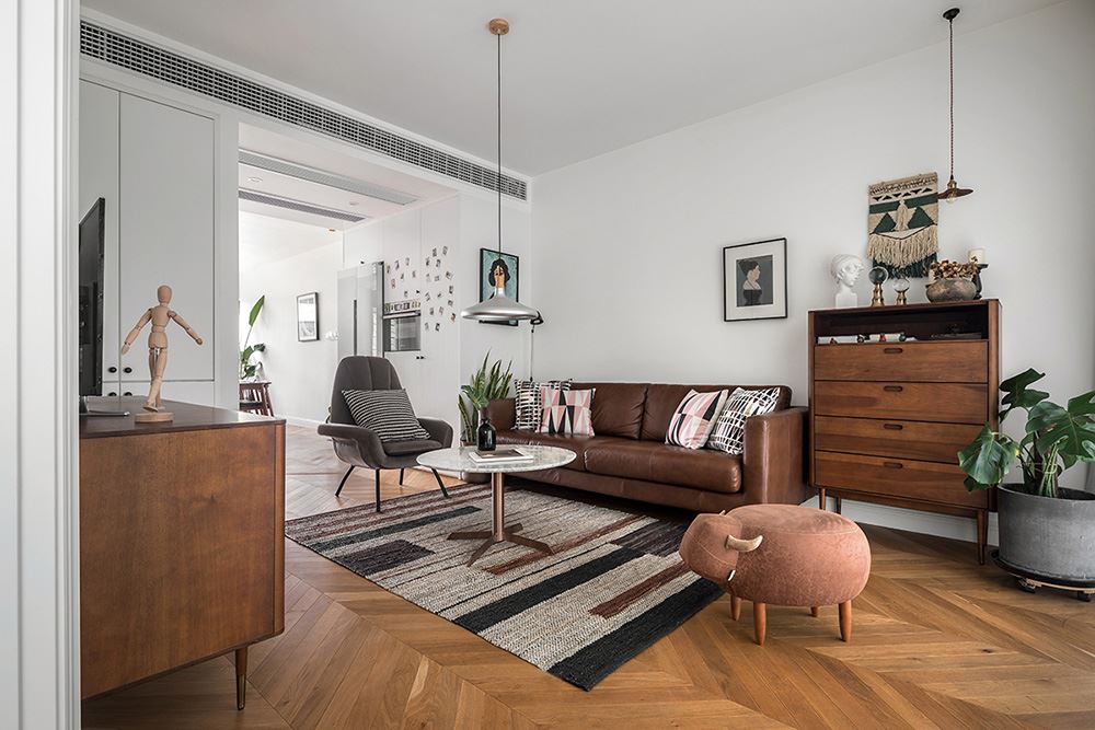 廣州市碧桂園天璽灣北歐風(fēng)格三居室裝修案例