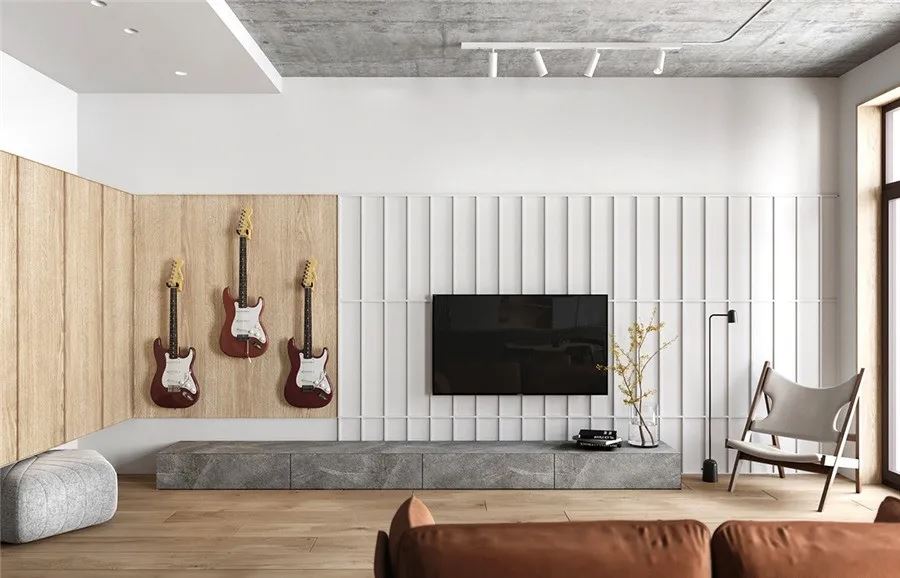 陽江市正德玥瓏灣現(xiàn)代簡約風格二居室裝修案例