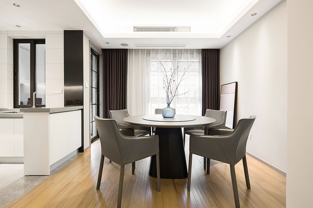 佛山裝修公司新中式風(fēng)格室內(nèi)裝修效果圖-餐廳 佛山裝修公司新中式風(fēng)格室內(nèi)裝修效果圖-餐廳