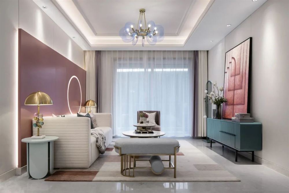 江門市鶴山經(jīng)緯花園北歐風(fēng)格三居室裝修案例