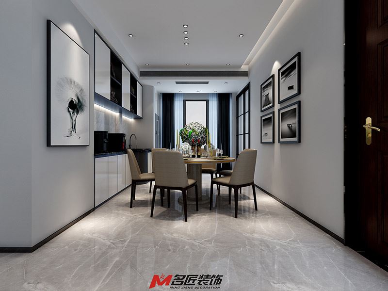 廣州市奧園灣區(qū)智谷歐式風(fēng)格二居室裝修案例