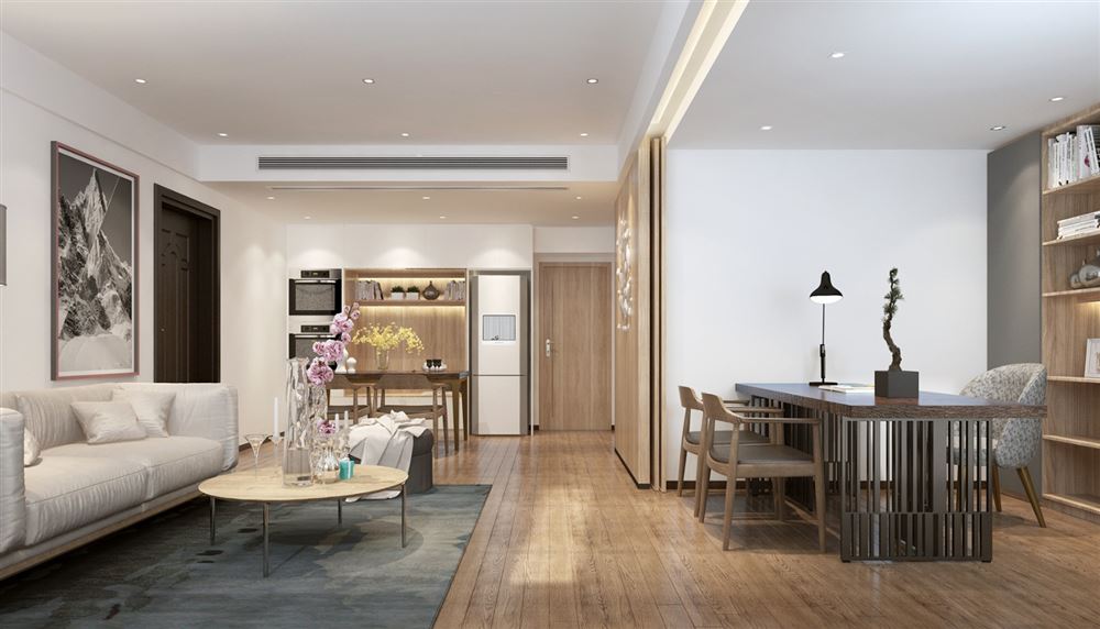 廣州市鴻成·珠江玥北歐風(fēng)格三居室裝修案例