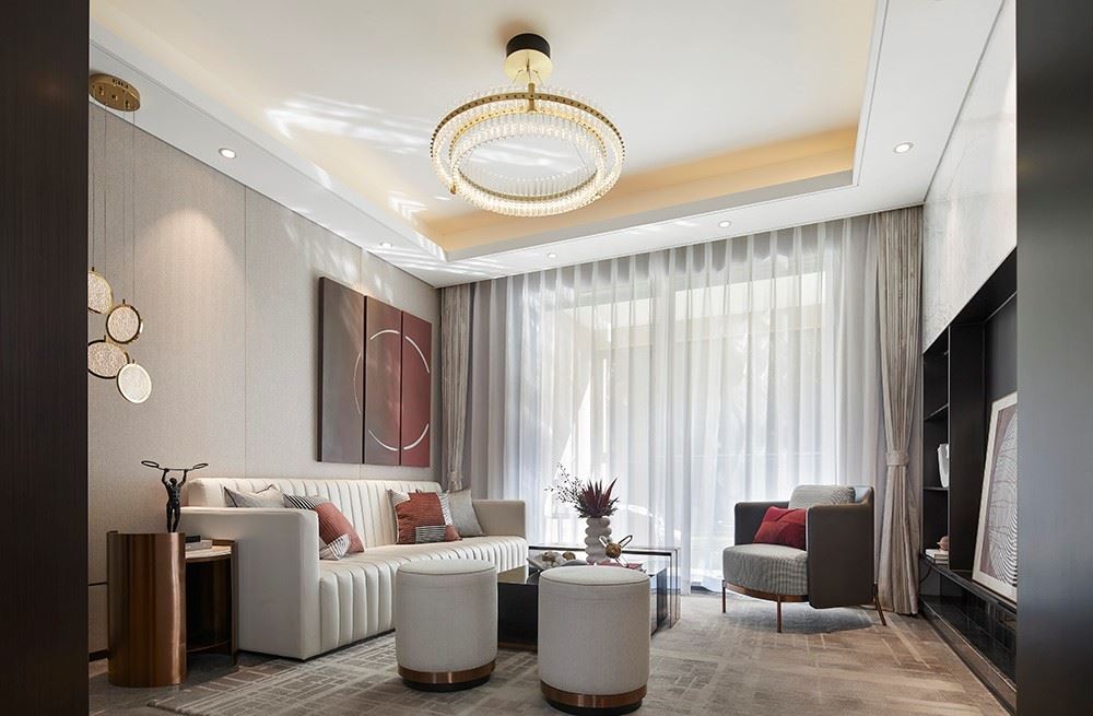 江門市帕佳圖尚品輕奢風格三居室裝修案例