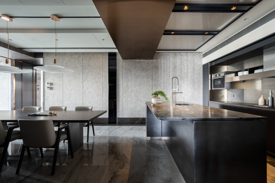 現(xiàn)代簡(jiǎn)約風(fēng)格室內(nèi)家裝案例效果圖-餐廳島臺(tái) 現(xiàn)代簡(jiǎn)約風(fēng)格室內(nèi)家裝案例效果圖-餐廳島臺(tái)